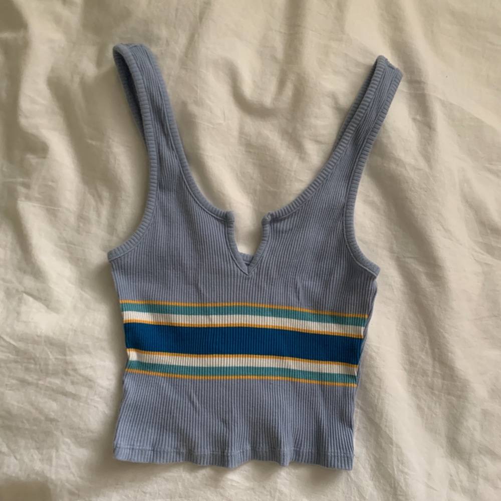 pacsun blue tank